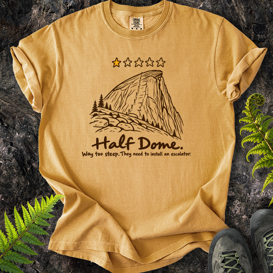 Half Dome 1-Star Review Yosemite T-Shirt