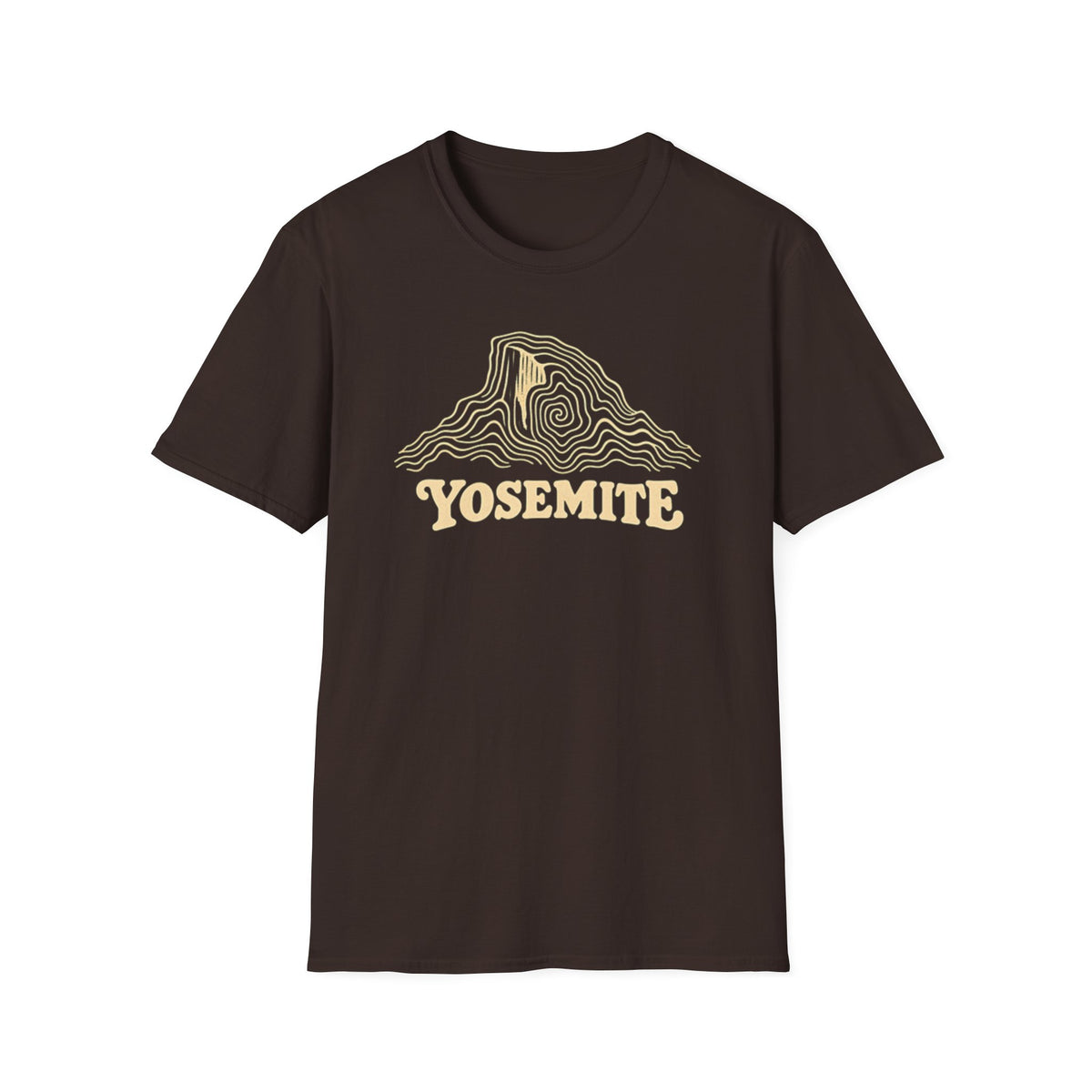 Yosemite Half Dome Swirl T-Shirt – Classic Tee