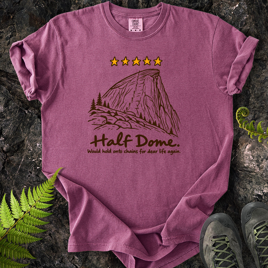Half Dome 5-Star Review Yosemite T-Shirt