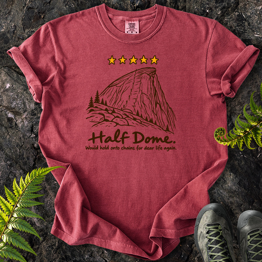 Half Dome 5-Star Review Yosemite T-Shirt