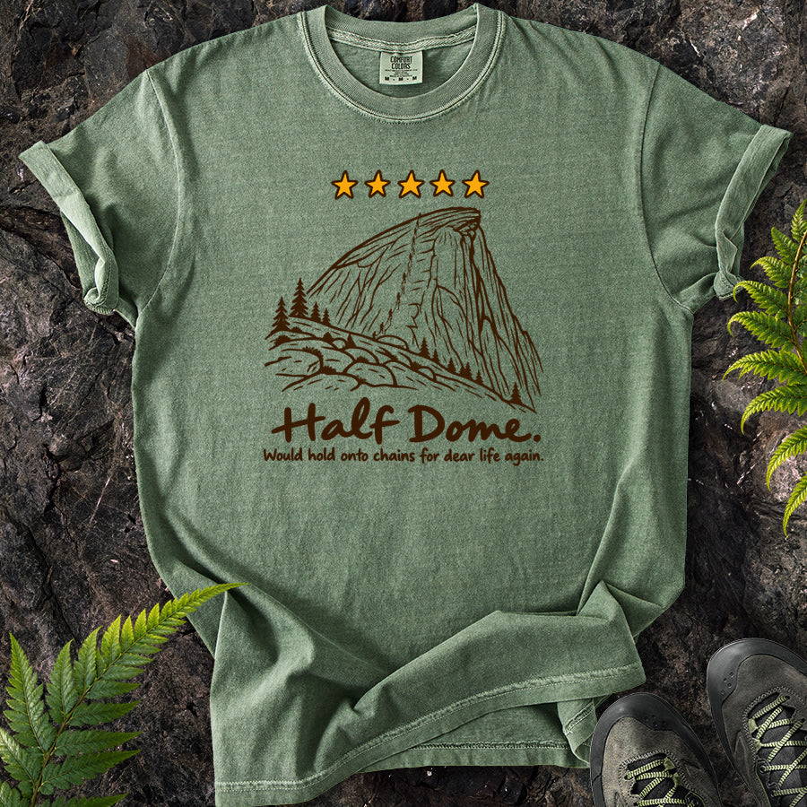 Half Dome 5-Star Review Yosemite T-Shirt