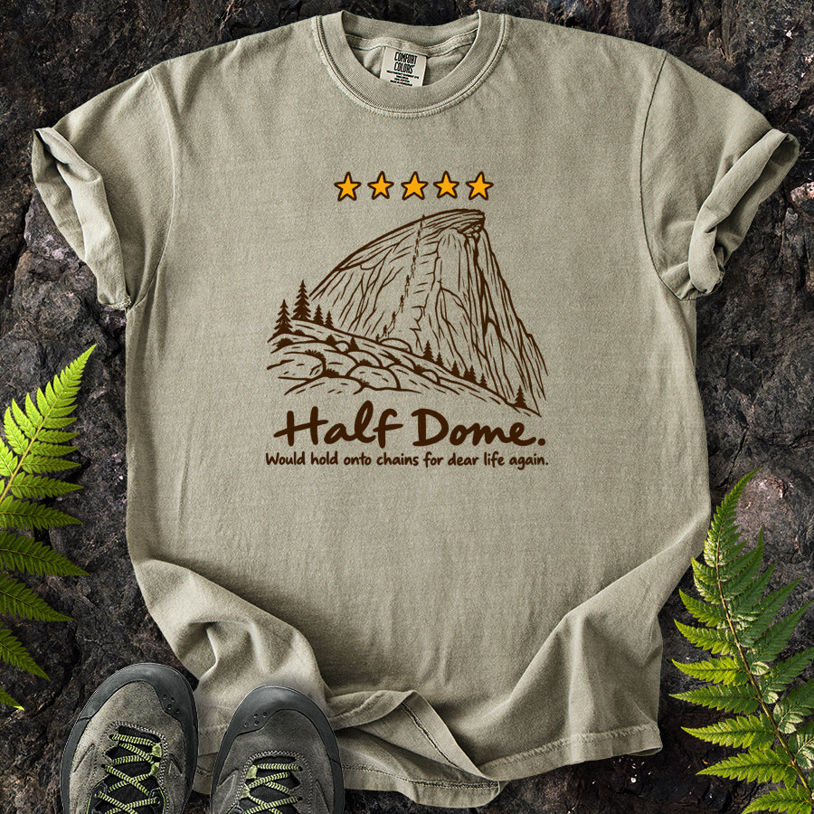 Half Dome 5-Star Review Yosemite T-Shirt