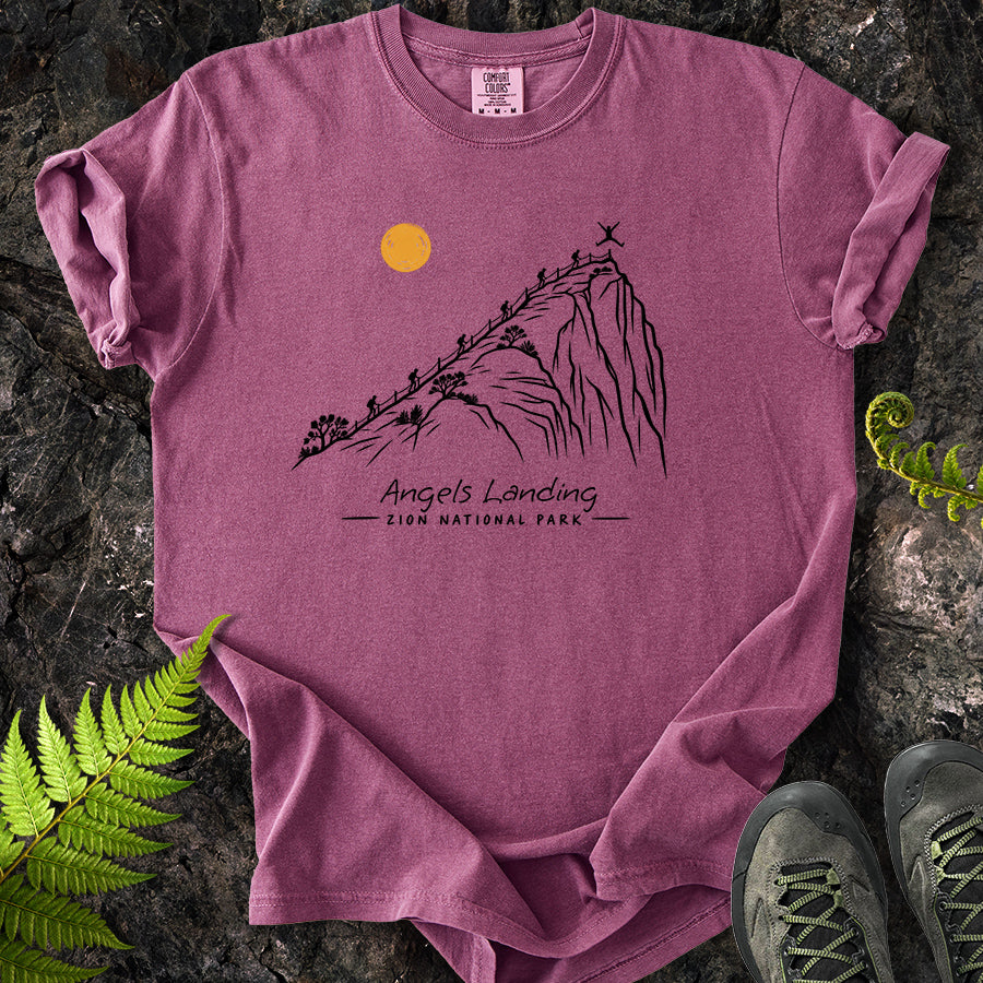 Angels Landing Lines T-Shirt