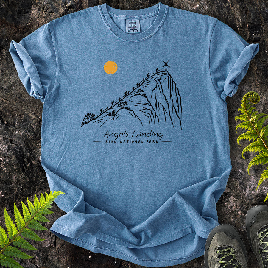 Angels Landing Lines T-Shirt