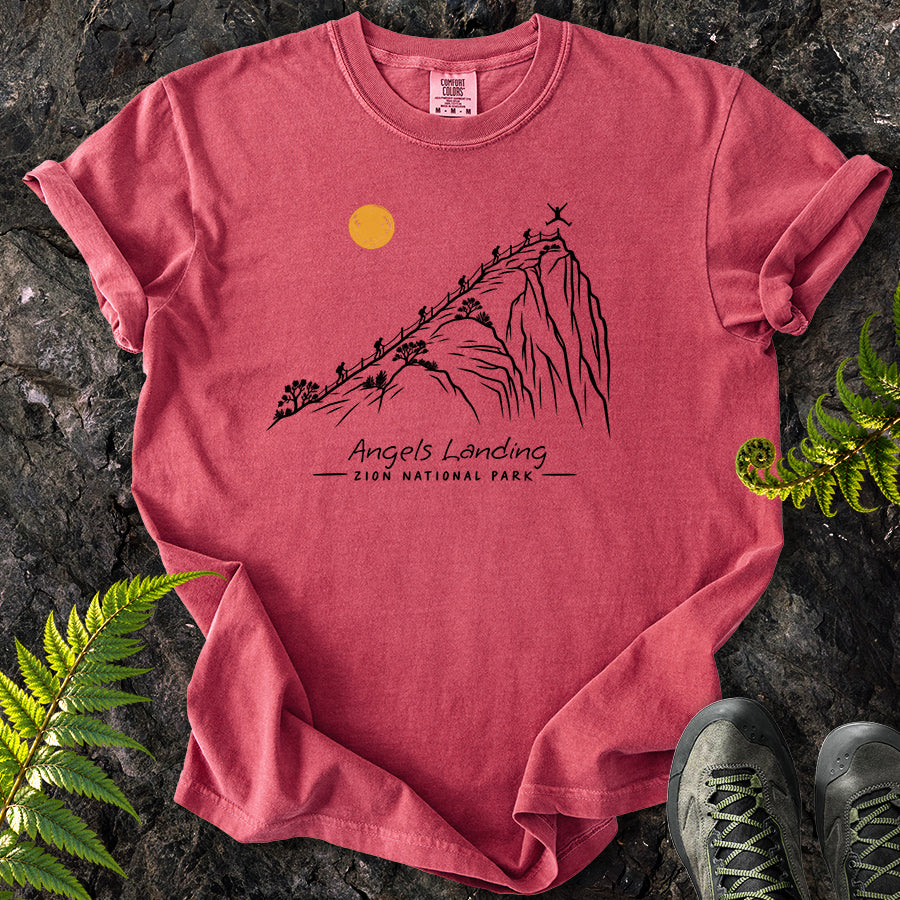 Angels Landing Lines T-Shirt