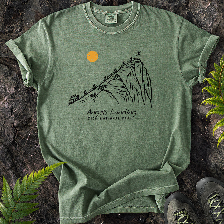 Angels Landing Lines T-Shirt