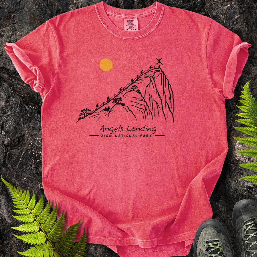 Angels Landing Lines T-Shirt