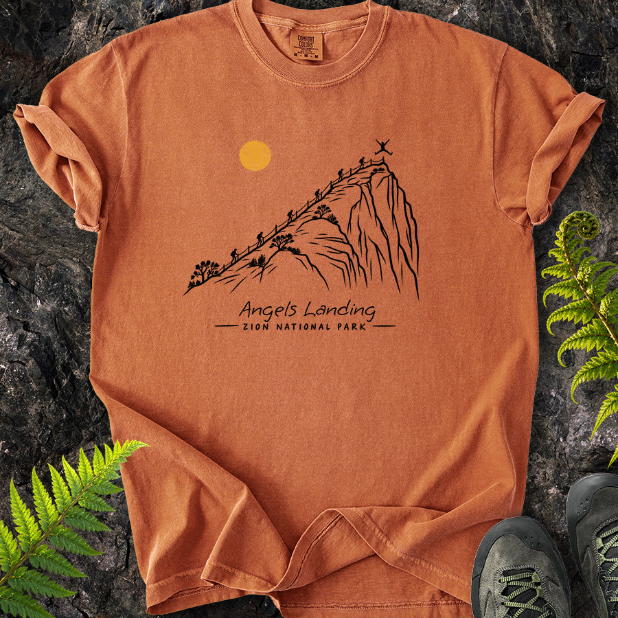 Angels Landing Lines T-Shirt