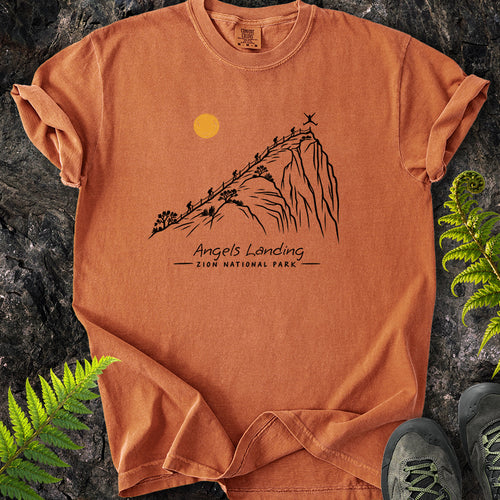 Angels Landing Lines T-Shirt