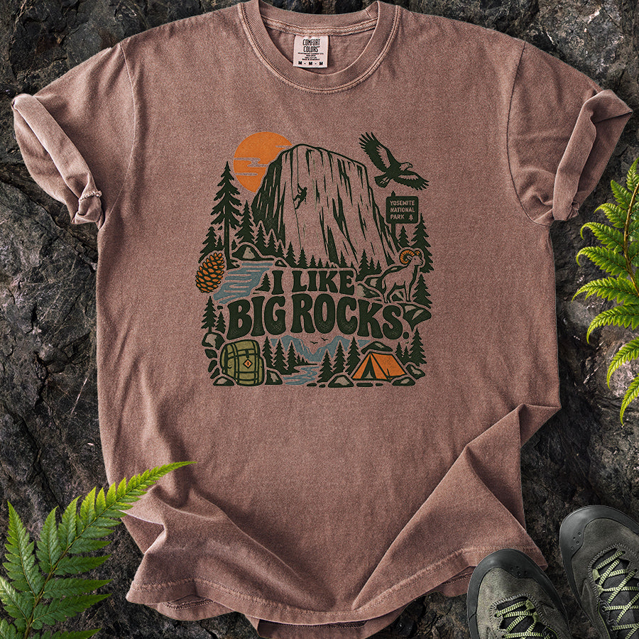 I Like Big Rocks Yosemite T-Shirt