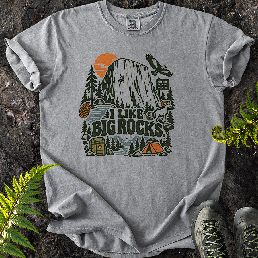 I Like Big Rocks Yosemite T-Shirt