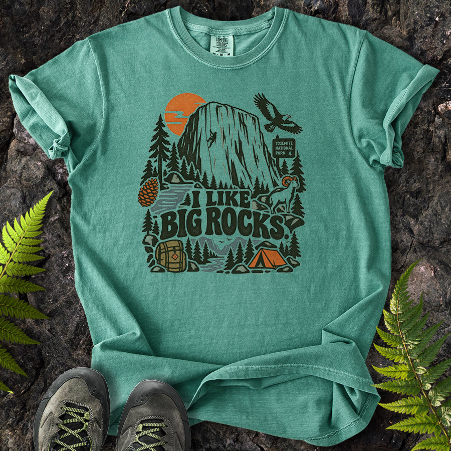 I Like Big Rocks Yosemite T-Shirt