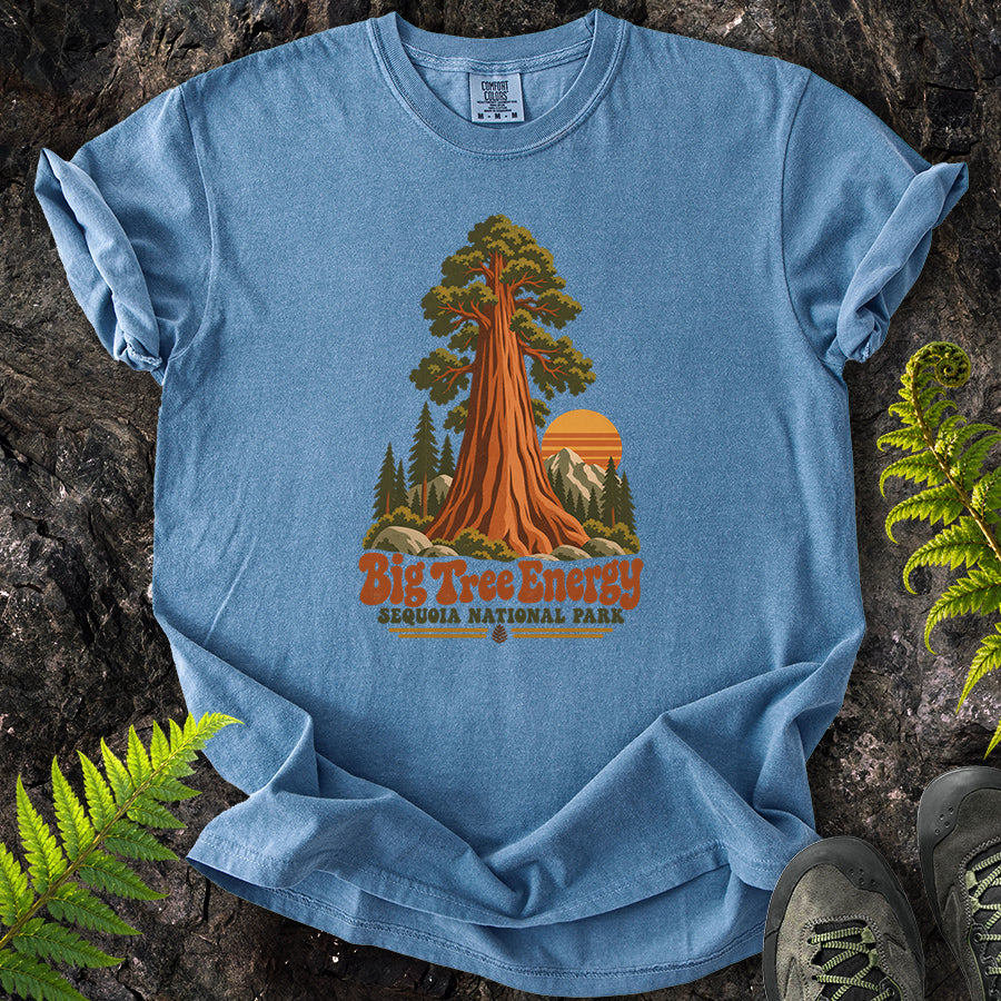 Big Tree Energy Sequoia Red T-Shirt