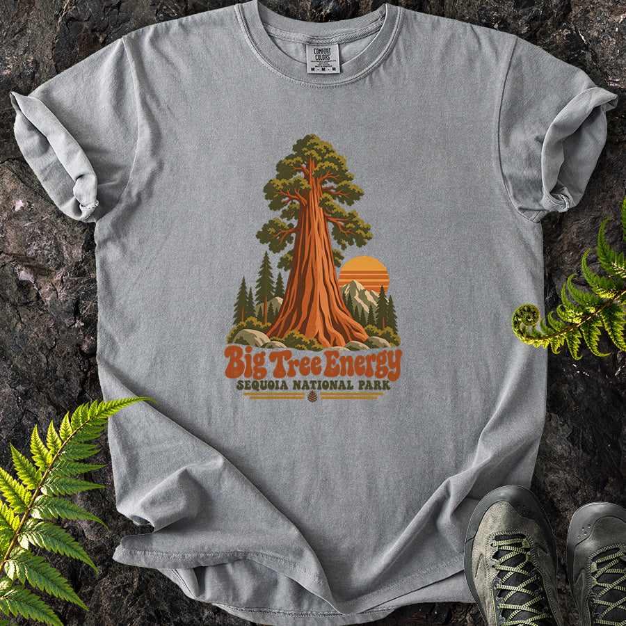 Big Tree Energy Sequoia Red T-Shirt