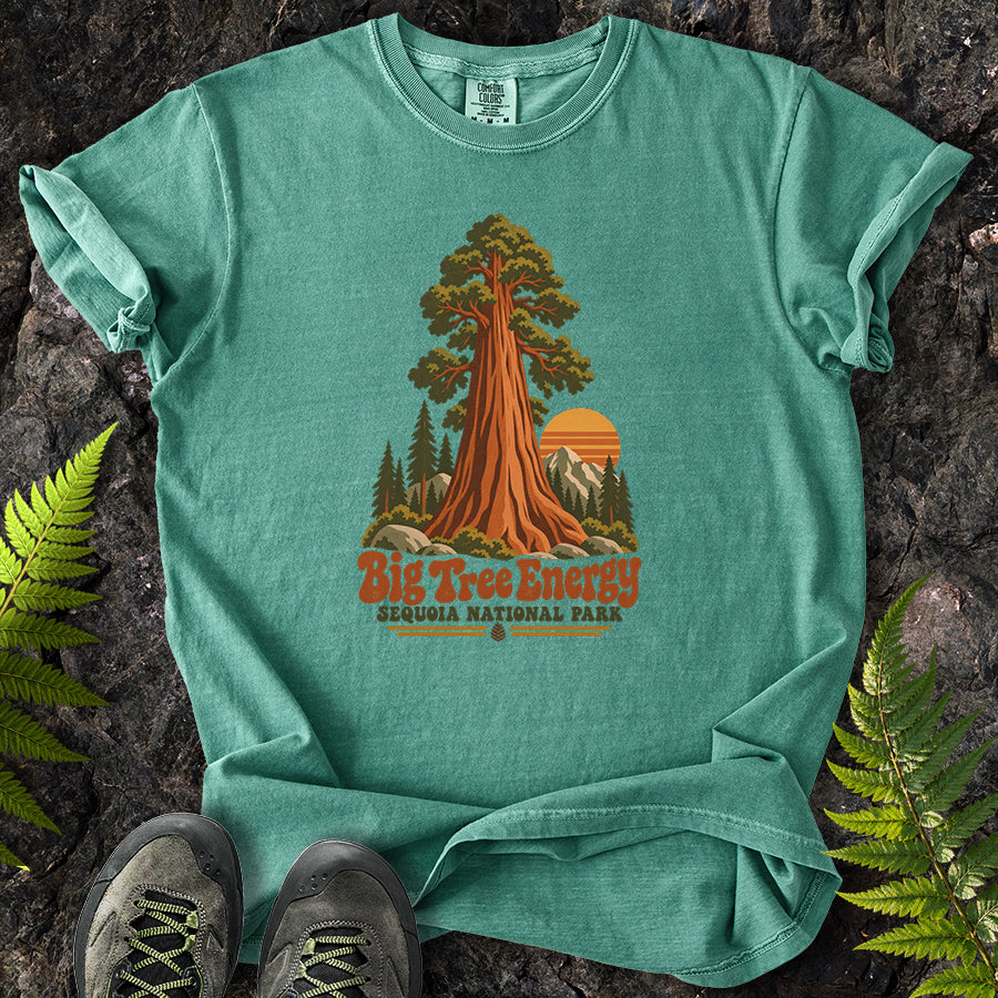 Big Tree Energy Sequoia Red T-Shirt