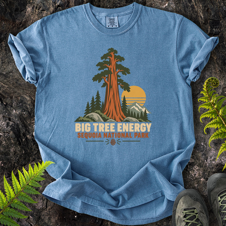 Big Tree Energy Sequoia White T-Shirt