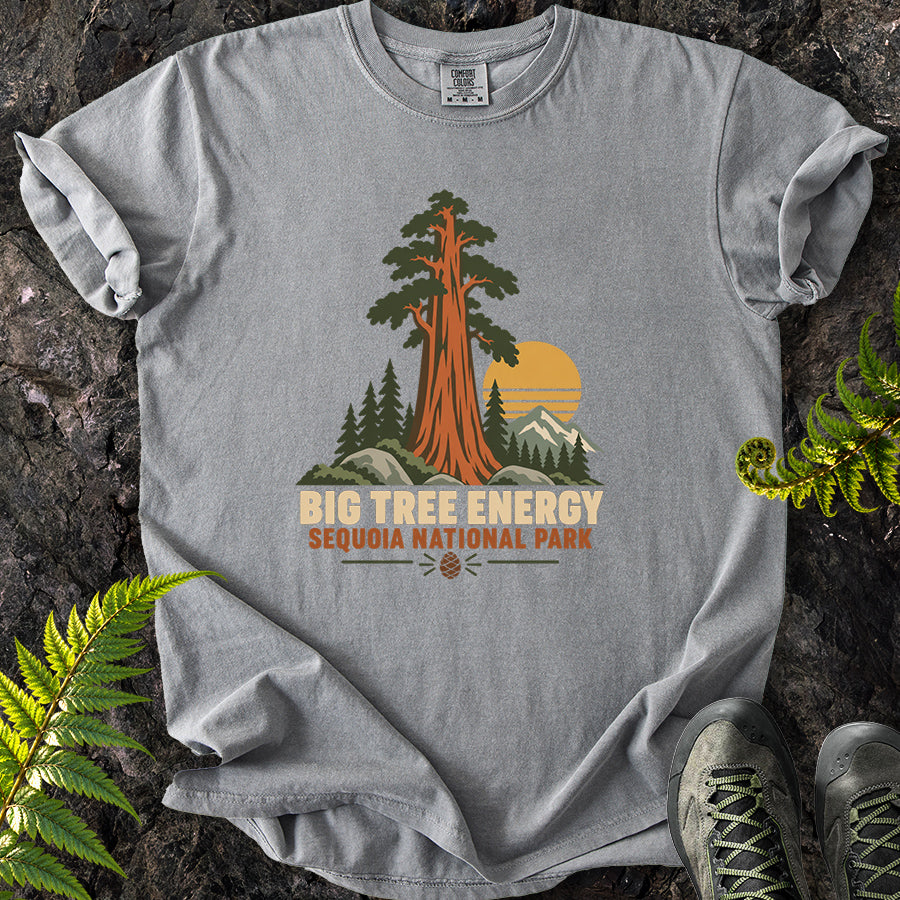 Big Tree Energy Sequoia White T-Shirt