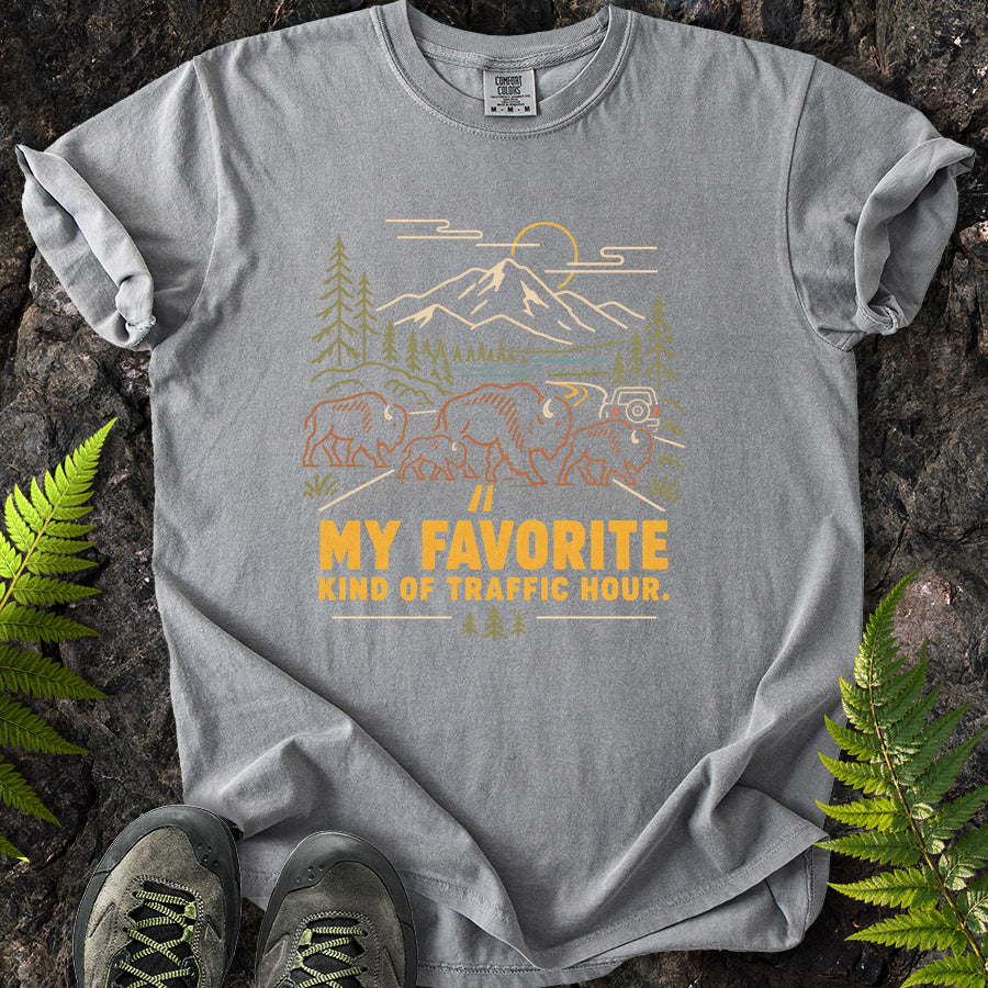 My Favorite Kind Of Traffic Buffalo Lines T-Shirt