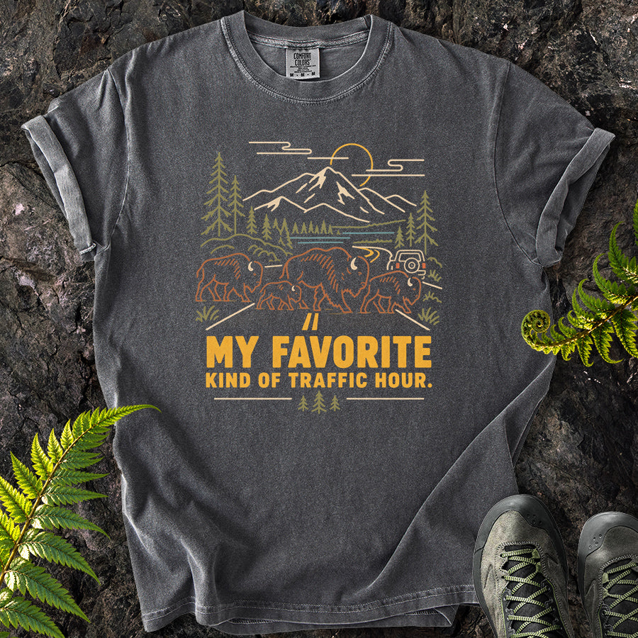 My Favorite Kind Of Traffic Buffalo Lines T-Shirt