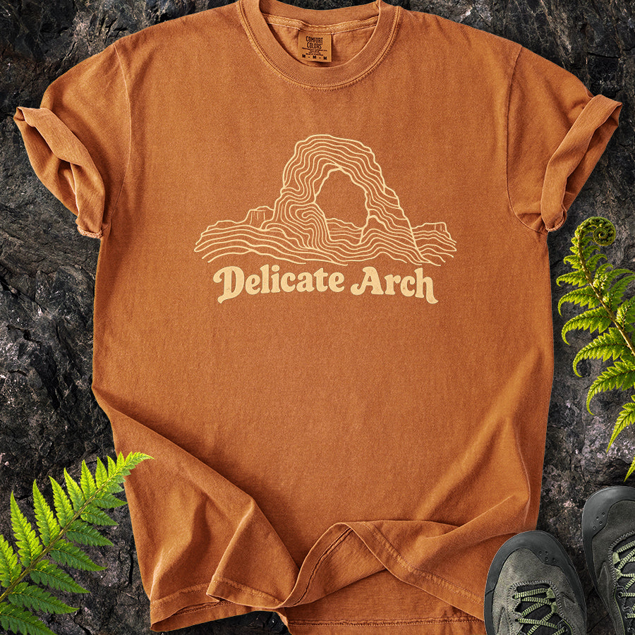 Delicate Arch Swirl T-Shirt