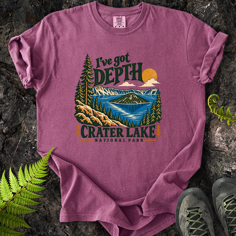 I've Got Depth Crater Lake T-Shirt