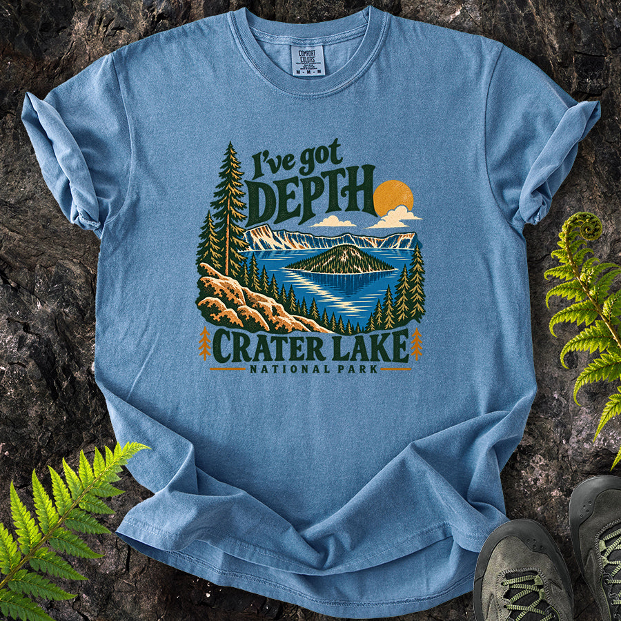 I've Got Depth Crater Lake T-Shirt