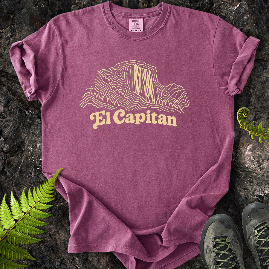 El Capitan Yosemite Swirl T-Shirt