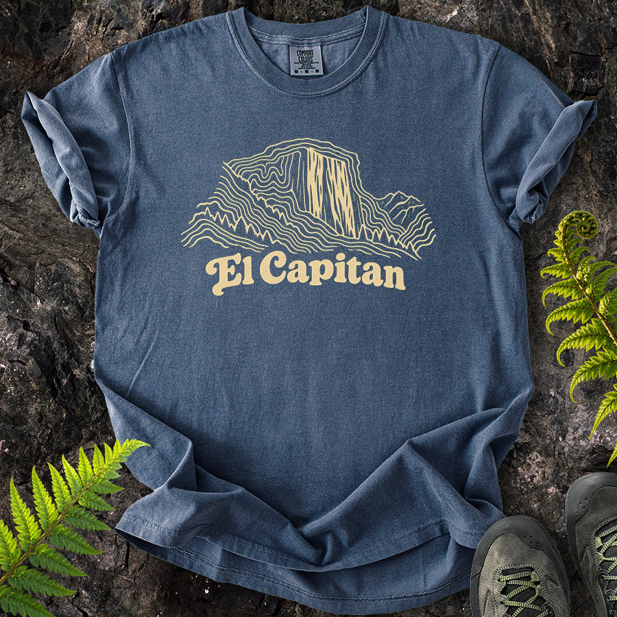 El Capitan Yosemite Swirl T-Shirt