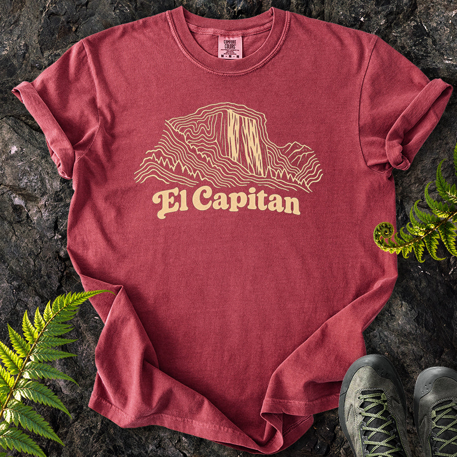 El Capitan Yosemite Swirl T-Shirt