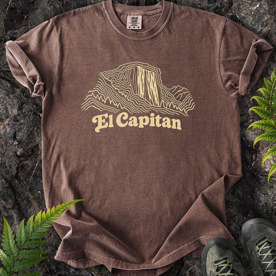 El Capitan Yosemite Swirl T-Shirt
