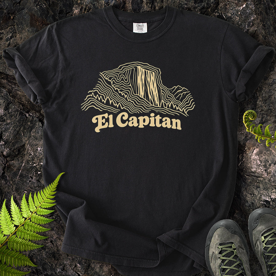 El Capitan Yosemite Swirl T-Shirt