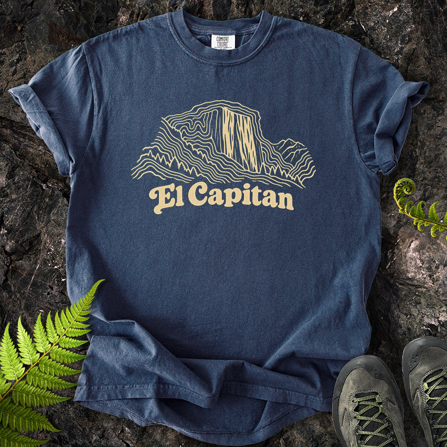El Capitan Yosemite Swirl T-Shirt
