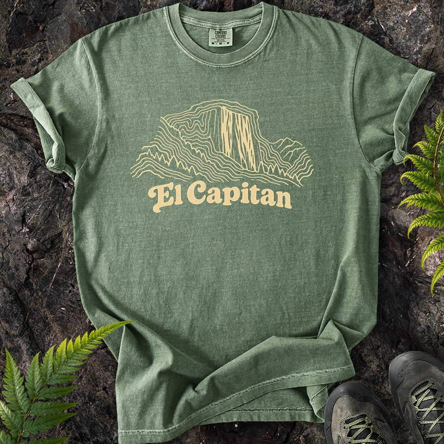 El Capitan Yosemite Swirl T-Shirt