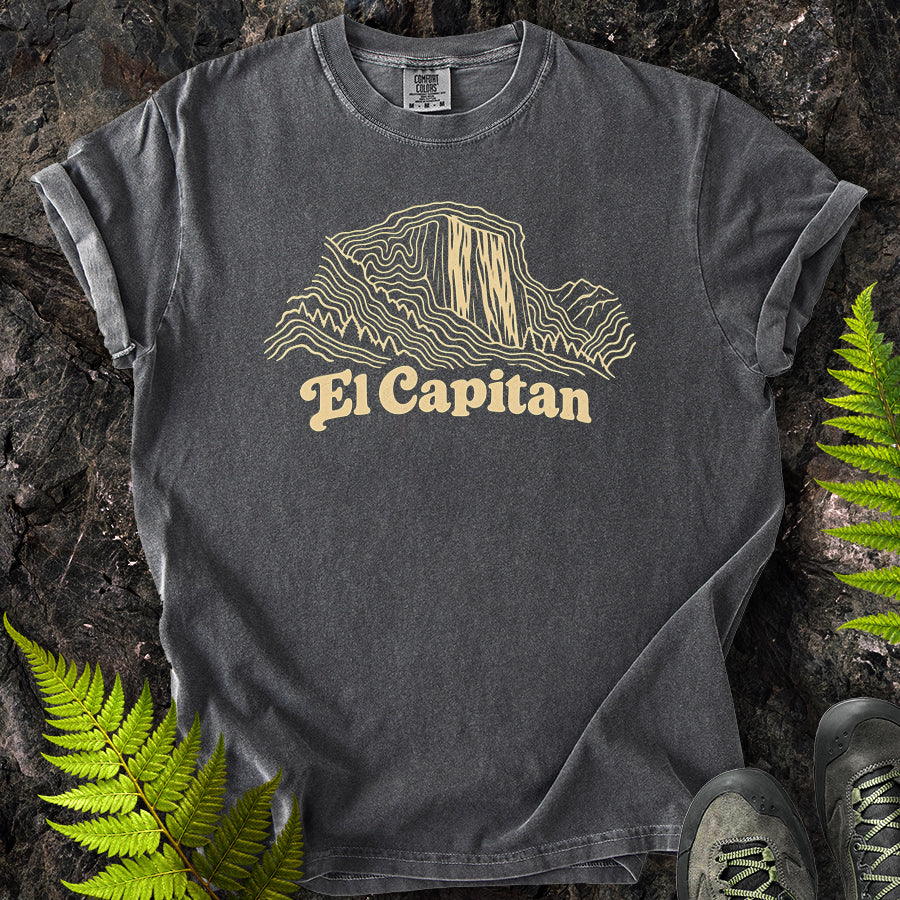 El Capitan Yosemite Swirl T-Shirt