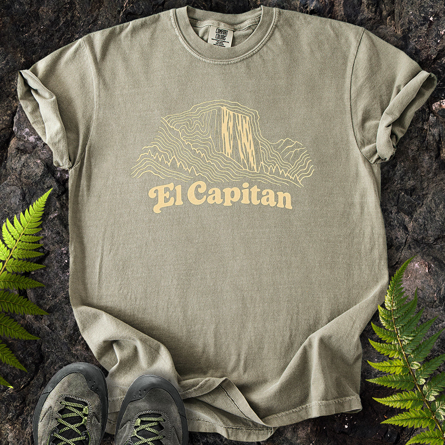El Capitan Yosemite Swirl T-Shirt