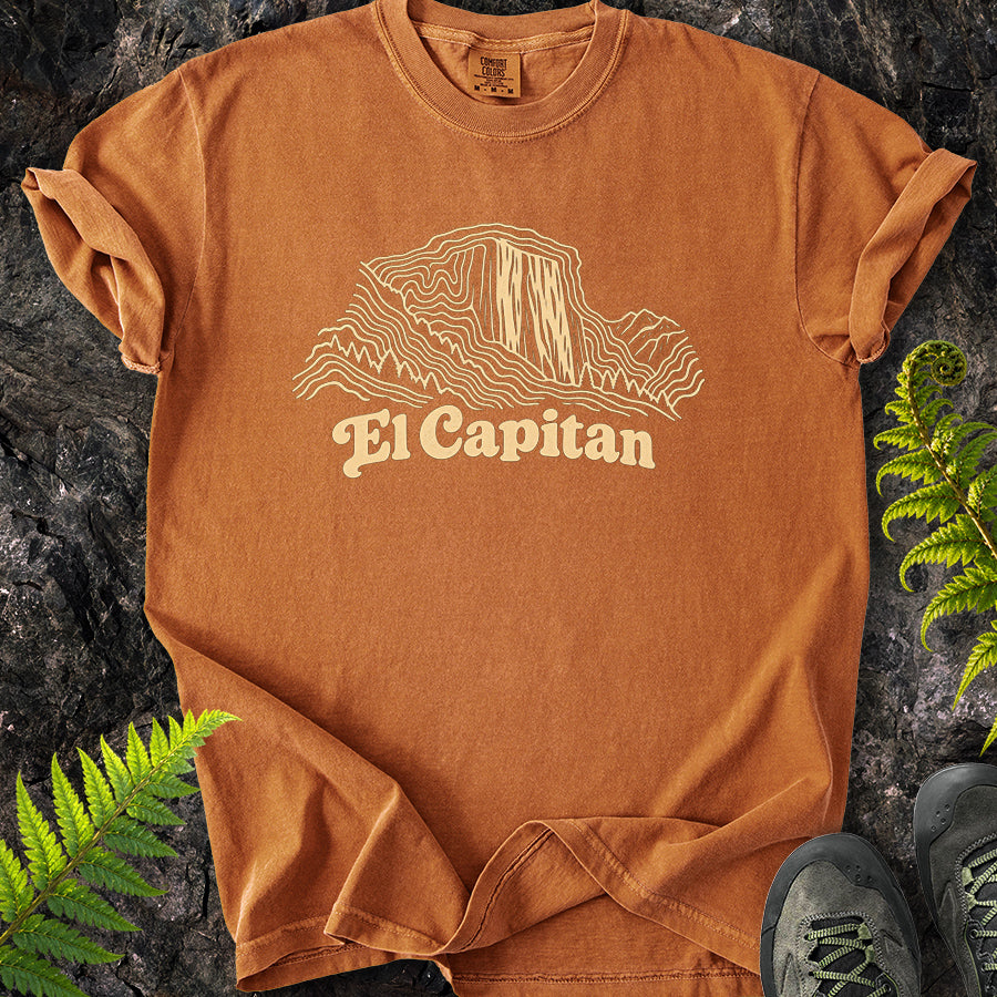 El Capitan Yosemite Swirl T-Shirt