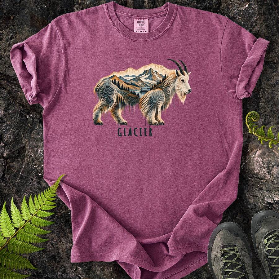 Glacier Topo Goat T-Shirt