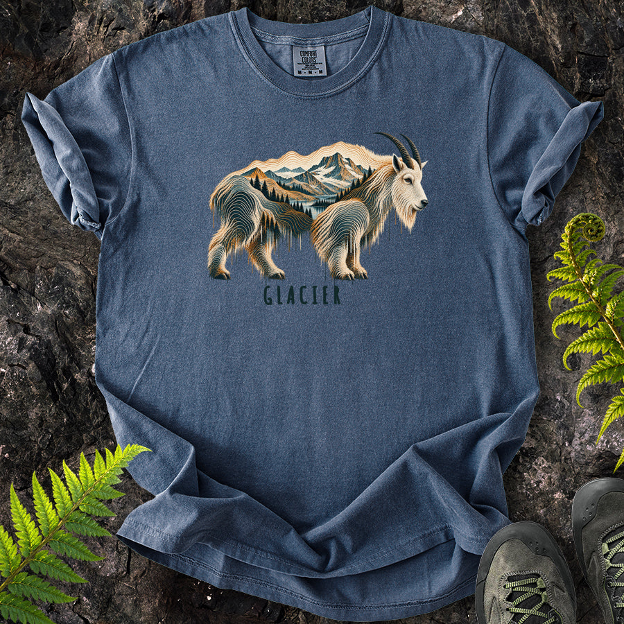 Glacier Topo Goat T-Shirt