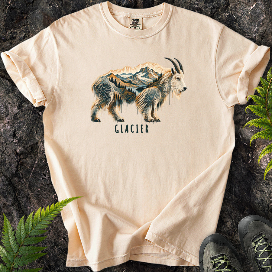 Glacier Topo Goat T-Shirt