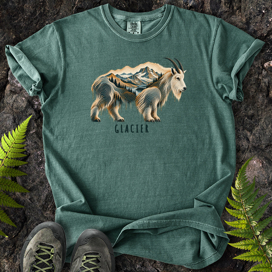 Glacier Topo Goat T-Shirt