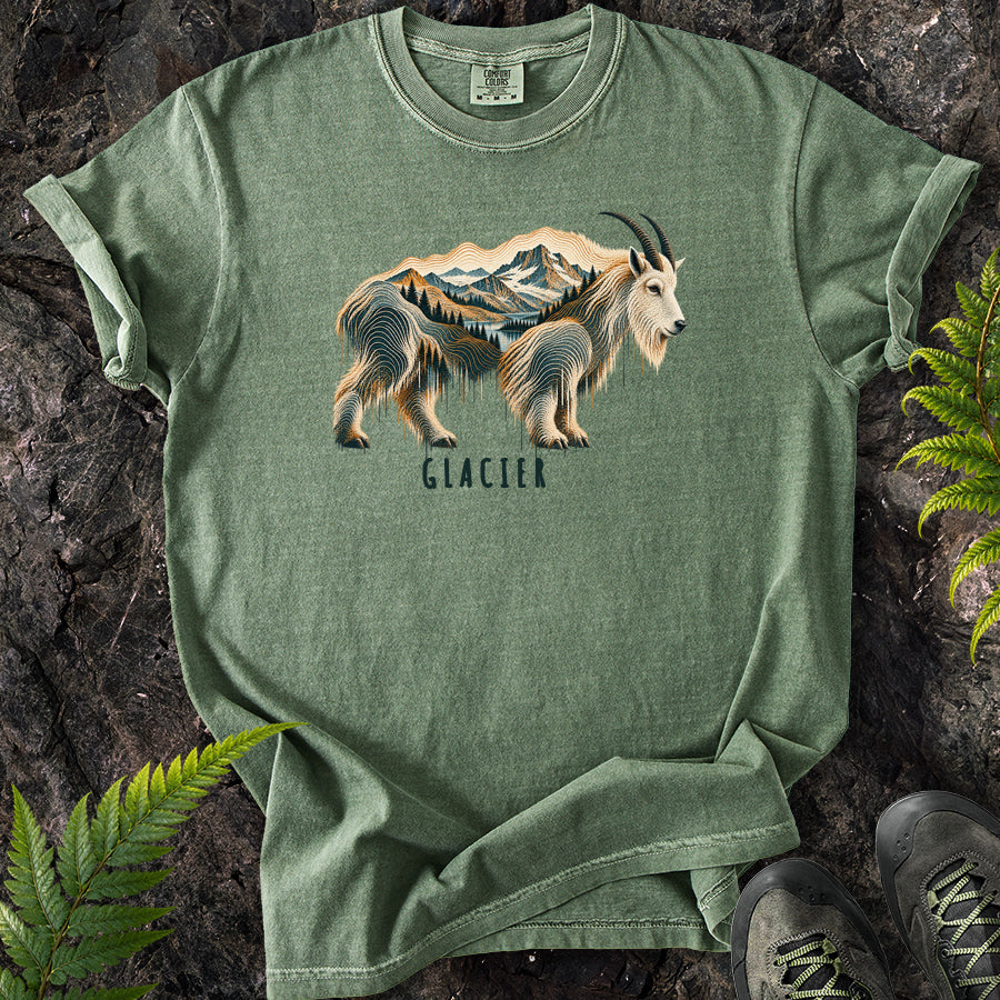 Glacier Topo Goat T-Shirt
