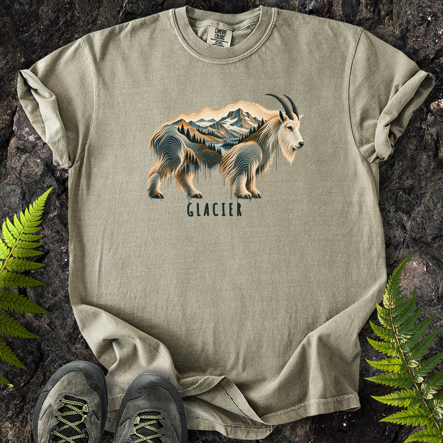 Glacier Topo Goat T-Shirt