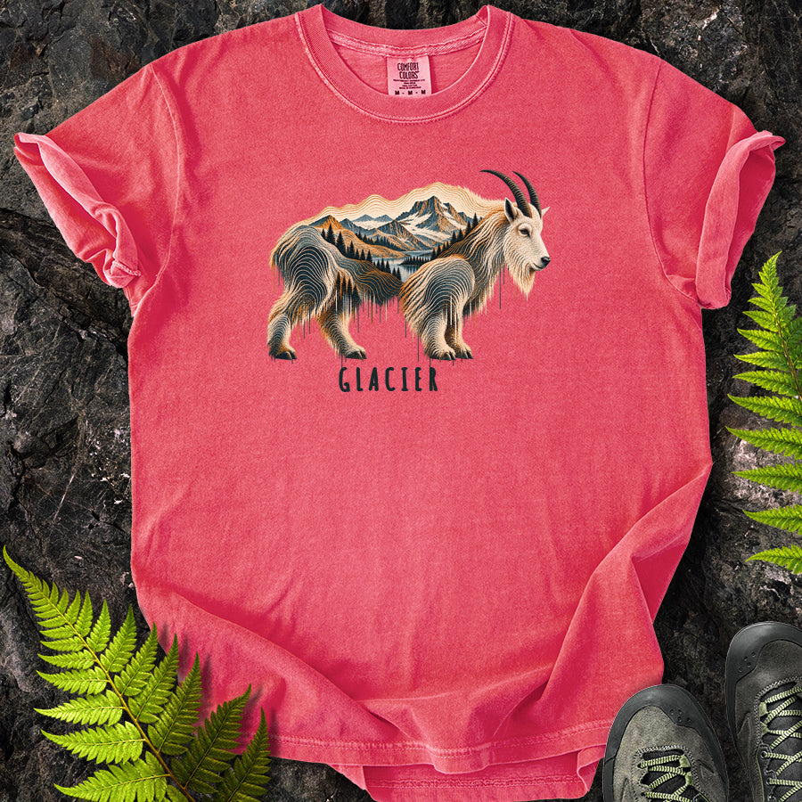 Glacier Topo Goat T-Shirt