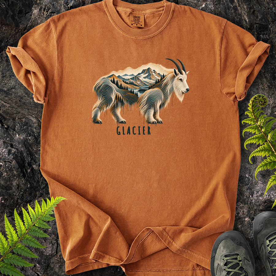 Glacier Topo Goat T-Shirt