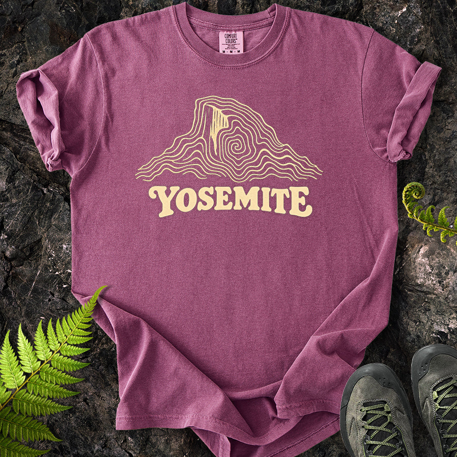 Yosemite Half Dome Swirl T-Shirt