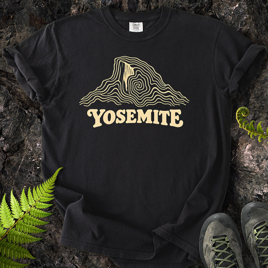 Yosemite Half Dome Swirl T-Shirt