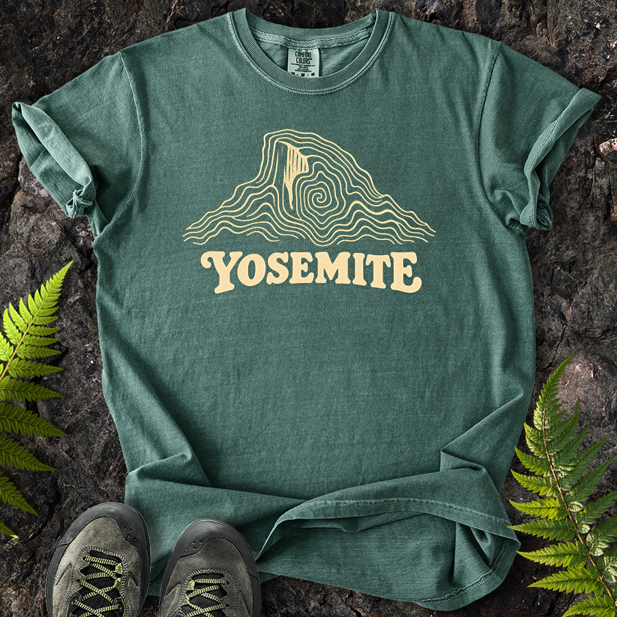 Yosemite Half Dome Swirl T-Shirt