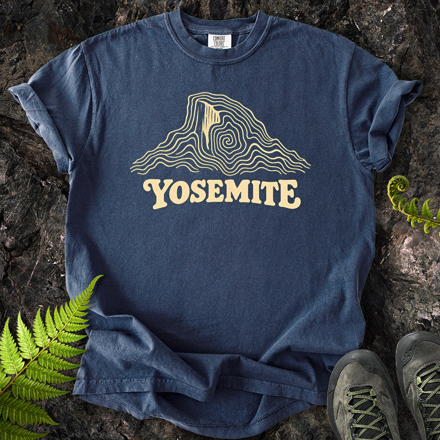 Yosemite Half Dome Swirl T-Shirt
