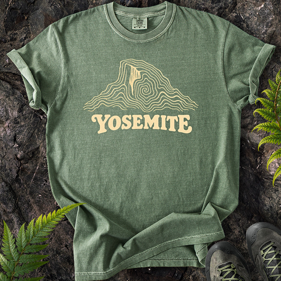 Yosemite Half Dome Swirl T-Shirt