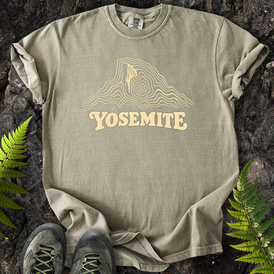 Yosemite Half Dome Swirl T-Shirt